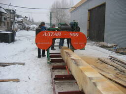Алтай 900A prof Ленточная бензиновая пилорама