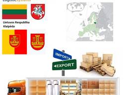Krovinių gabenimas kelių transportu iš Klaipėdos į Klaipėdą su logistikos sistemomis