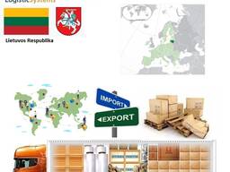 Krovinių gabenimas kelių transportu iš Lietuvos į Lietuvą logistikos sistemomis