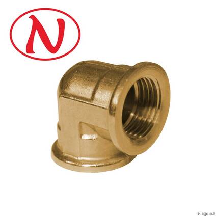 Brass Fitting 90 Elbow 3/4"F-3/4"F /HS