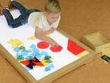 Деревянные игрушки образовательные таблицы stem-игрушки для детского сада игровой комнаты - фото 1
