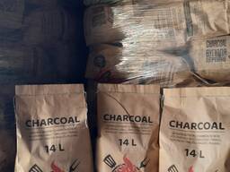 Древесный уголь для гриля в бумажных мешках