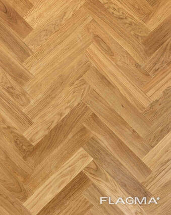 „Herringbone“ parketas – švediškos ąžuolo lentelės 16x68x340 mm