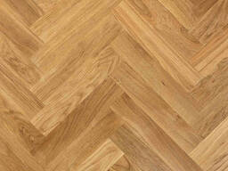„Herringbone“ parketas – švediškos ąžuolo lentelės 16x68x340 mm