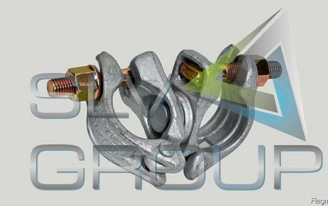 Хомут для строительных лесов, поворотный и неповоротный