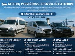 Keleivių pervežimo paslaugos Lietuvoje ir Europoje