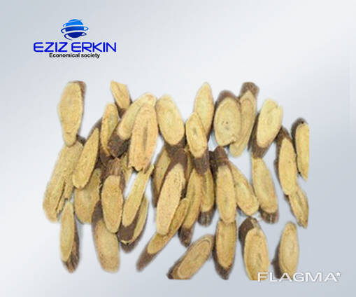 Корни и корневища солодки цельные