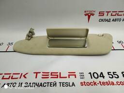 Козырек солнцезащитный левый ALC WHT Tesla model S, model S REST 1050619-01-A