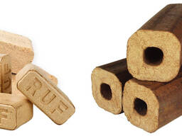 Постоянно покупаем древесные брикеты RUF. Pini Key, Nestro