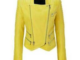 Leather womenswear and menswear brands.