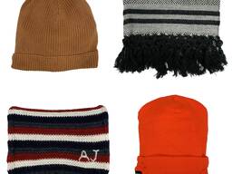 LUXURY BRANDS зимние шарфы и шапки