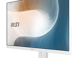 MSI 27 Modern AM272P 1M „viskas viename“ stacionarus kompiuteris (baltas)