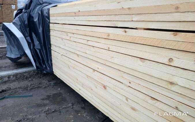 Обрезная доска ель, сосна