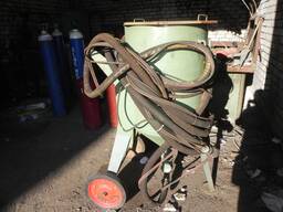 Parduodame smėliavimo aparatus DBS-200 RCS su Contracor abrazyvinio valymo sistema