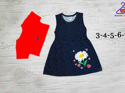 Платье двойка для девочек