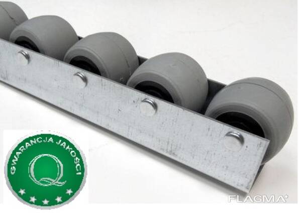 Резиновые роликовые дорожки / шины / планки / направляющие гравитация стеллажи