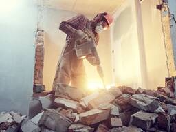 Statybos, griovimo, demontavimo ir kiti remonto darbai