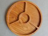 Wooden dishes and plates - фото 3