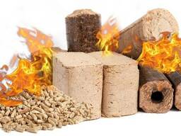We sell fuel briquettes, fuel pellets, kindling, firewood
